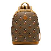 Gucci Vintage Pre-owned Laeder ryggsckar Brown, Dam