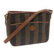 Fendi Vintage Pre-owned Canvas fendi-vskor Brown, Dam