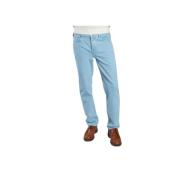 L'Exception Paris Canvas Denim Jeans Standard Cut Blue, Herr