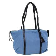 Prada Vintage Pre-owned Nylon prada-vskor Blue, Dam