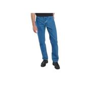 L'Exception Paris Canvas Straight-Leg Jeans - Denim Färger Blue, Herr