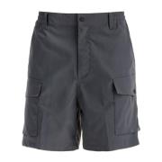 Carhartt Wip Teknisk Twill Bermuda Shorts Gray, Herr