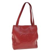 Chanel Vintage Pre-owned Laeder chanel-vskor Red, Dam