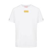 Iceberg Bomull Jersey Kortärmad T-shirt White, Herr