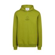 Iceberg Monogram Logo Hoodie Green, Herr