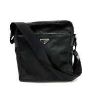 Prada Vintage Pre-owned Tyg prada-vskor Black, Dam