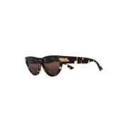 Bottega Veneta Bv1035S 002 Sunglasses Brown, Dam