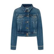 Pepe Jeans Denimjacka Regular Fit Blå Blue, Dam