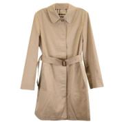 Burberry Vintage Pre-owned Bomull ytterklder Beige, Dam