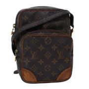 Louis Vuitton Vintage Pre-owned Canvas louis-vuitton-vskor Brown, Dam