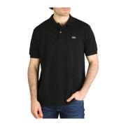 Lacoste Svarta Polo T-shirts och Polos Black, Herr