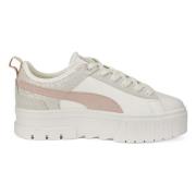 Puma Mayze Raw Sneakers Beige, Dam