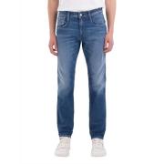 Replay Slim Denim Jeans för Män Blue, Herr