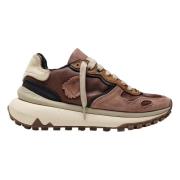 Satorisan Chacrona Metta Premium Sneakers Brown, Dam