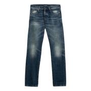 Saint Laurent Slim Fit Denim Jeans Blue, Herr