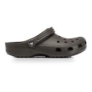 Crocs Klassiska Bruna Sandaler Brown, Dam