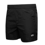 Diesel Svarta Badshorts Black, Herr