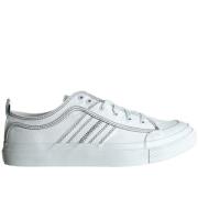 Diesel Herr Casual Sneakers Lätta Livsstil Skor White, Herr