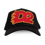 Dsquared2 Baseball Cap Black, Herr