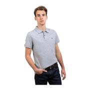 Gant Herr Polo Skjorta Regular Fit Gray, Herr