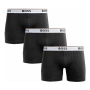 Hugo Boss Herr Boxer Briefs 3-Pack Svart Black, Herr