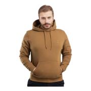 Hugo Boss Herrhoodie i beige Beige, Herr