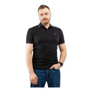 Hugo Boss Herr Polo Svart Bomull Black, Herr