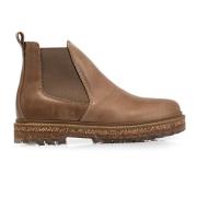 Birkenstock Chelsea Boots - Stilrena Nubuckläder Brown, Dam