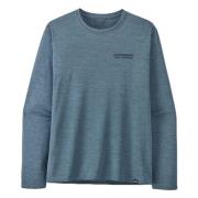 Patagonia Cool Daily Grafisk Lands Hoodie Blue, Herr