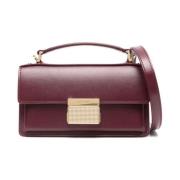 Golden Goose Burgundy Venezia Small Bag Purple, Dam