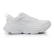 Hoka One One Vita Bondi 8 Dam Sneakers White, Dam