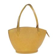 Louis Vuitton Vintage Pre-owned Laeder louis-vuitton-vskor Yellow, Dam