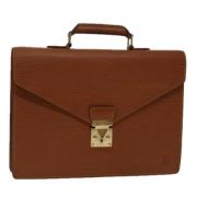 Louis Vuitton Vintage Pre-owned Laeder portfljer Brown, Dam