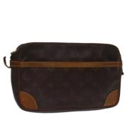 Louis Vuitton Vintage Pre-owned Canvas kuvertvskor Brown, Dam