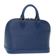 Louis Vuitton Vintage Pre-owned Laeder handvskor Blue, Dam