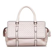 Bottega Veneta Vintage Pre-owned Laeder handvskor Pink, Dam