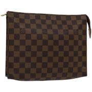 Louis Vuitton Vintage Pre-owned Canvas necessrer Brown, Dam