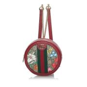 Gucci Vintage Pre-owned Laeder ryggsckar Red, Dam