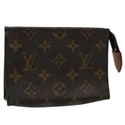 Louis Vuitton Vintage Pre-owned Canvas necessrer Brown, Dam