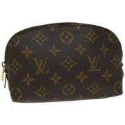 Louis Vuitton Vintage Pre-owned Canvas necessrer Brown, Dam