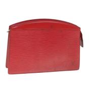 Louis Vuitton Vintage Pre-owned Laeder kuvertvskor Red, Dam