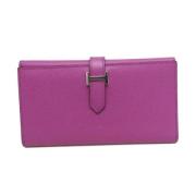 Hermès Vintage Pre-owned Laeder plnbcker Purple, Dam