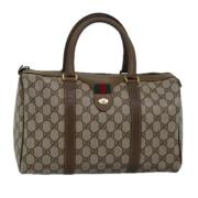 Gucci Vintage Pre-owned Laeder resvskor Beige, Dam