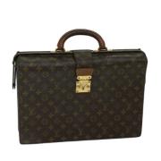 Louis Vuitton Vintage Pre-owned Canvas handvskor Brown, Dam