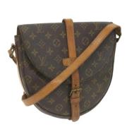 Louis Vuitton Vintage Pre-owned Canvas axelremsvskor Brown, Dam