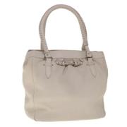 Dior Vintage Pre-owned Laeder totevskor Gray, Dam