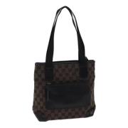 Gucci Vintage Pre-owned Canvas totevskor Brown, Dam