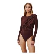 Undress Code American Beauty Bodysuit Brown Brown, Dam