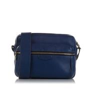 Louis Vuitton Vintage Pre-owned Laeder louis-vuitton-vskor Blue, Dam