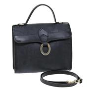 Dior Vintage Pre-owned Canvas handvskor Black, Dam